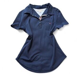 Vintage‎ Tommy Hilfiger Navy Polo Shirt